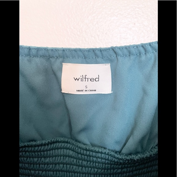 👗Aritzia Wilfred Bella Slit Dress Suave Green small - Picture 11 of 12